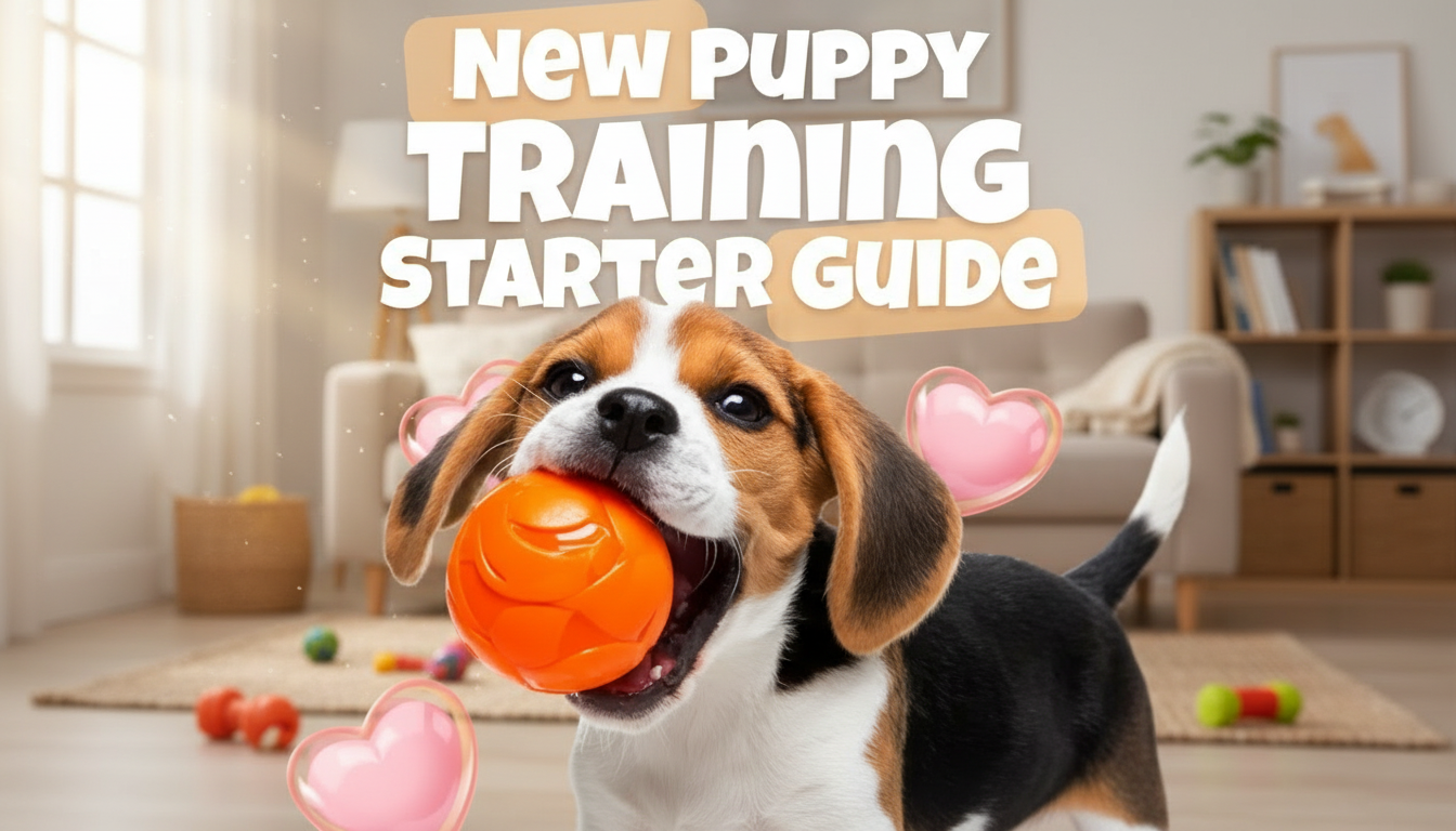 4-Week Puppy Training Plan: Potty, Cues & Socialization