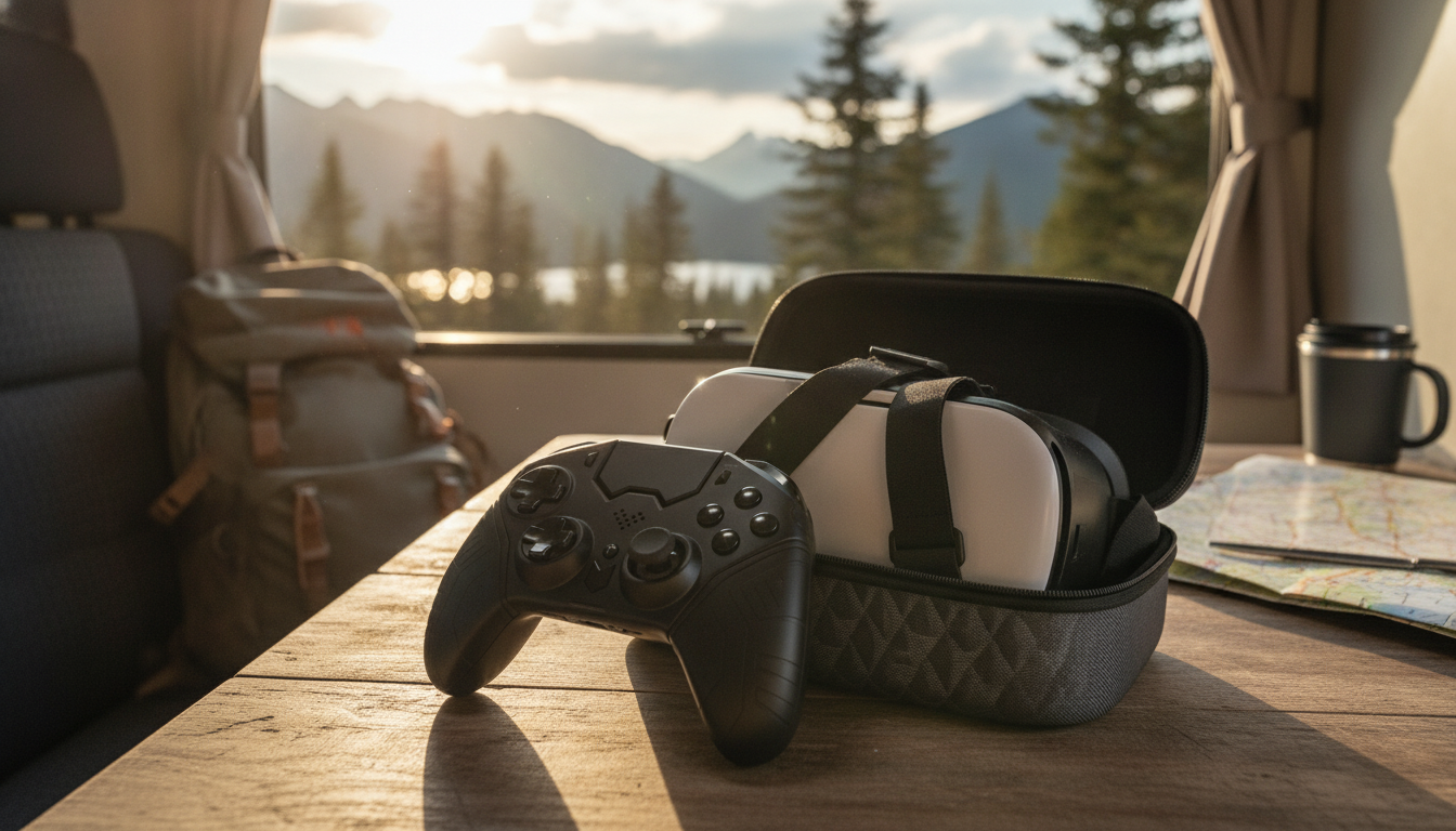 Travel-Ready Bluetooth Controller + VR Kit (With Case)
