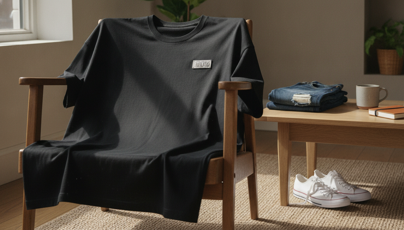 D&G Oversize Cotton Tee: Fit, Plaque Detail & Styling