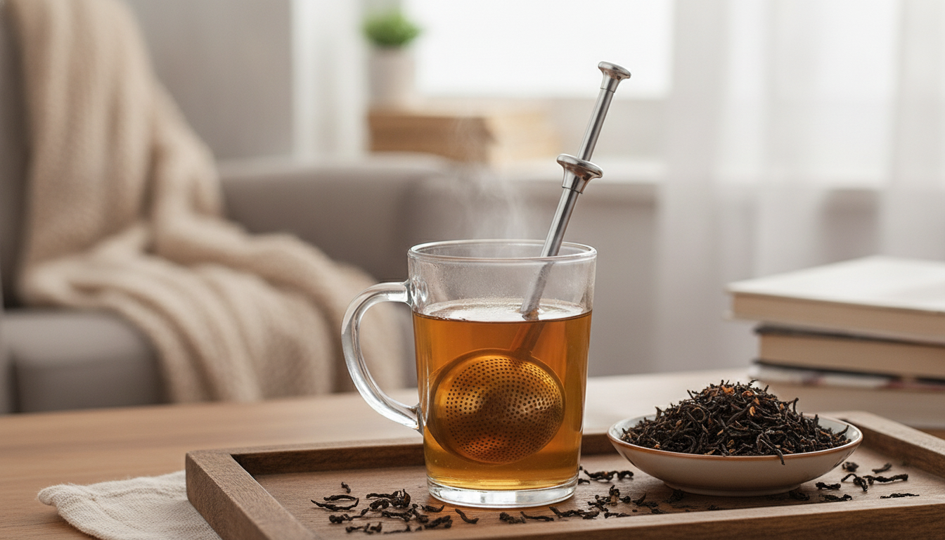 Brew Better Loose-Leaf Tea With a Push-Type Infuser