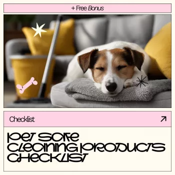 Pet-Safe Cleaning Checklist: Room-by-Room Guide